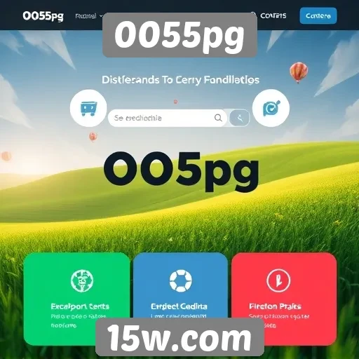 Análise das principais funcionalidades do site 0055pg