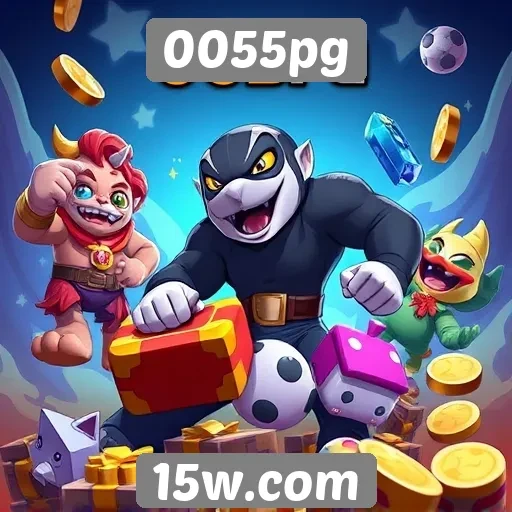 Exploração das categorias de jogos disponíveis no 0055pg